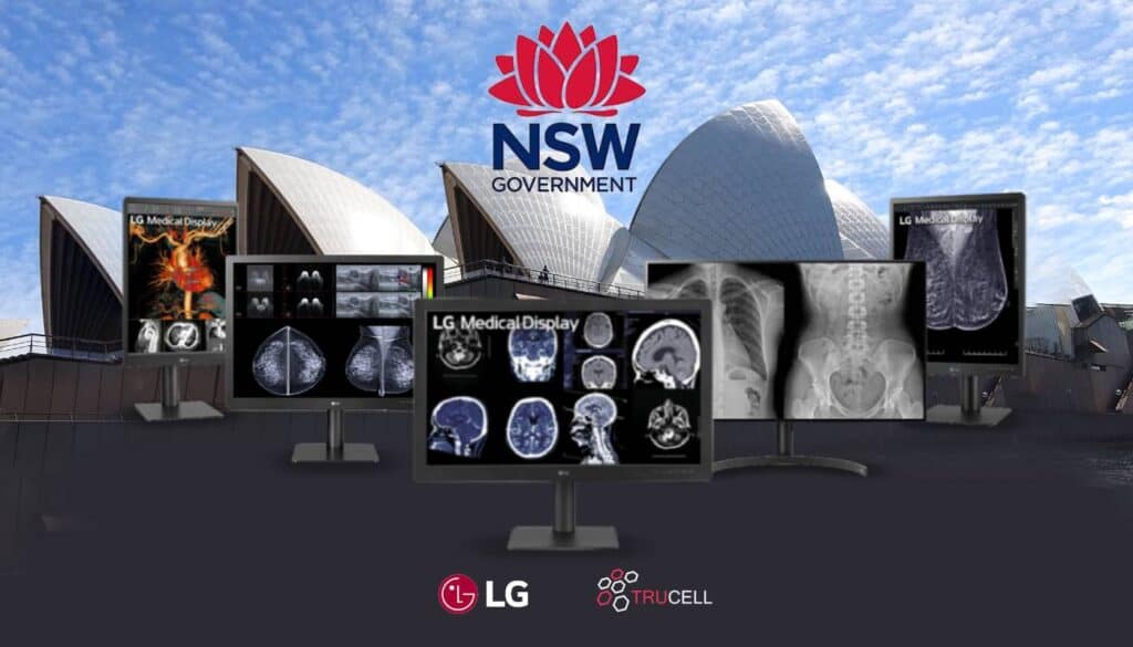 LG diagnostic and clinical monitors supplied by Trucell to NSW Health facilities under Standing Offer Agreement HSSP_HC22_AME885