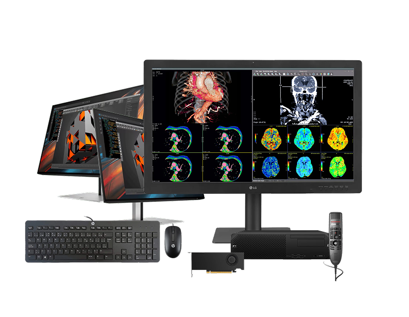 32-inch Radiology Station